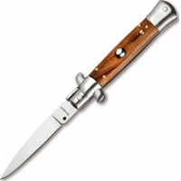 Автоматический складной нож нож Magnum Sicilian Needle Olive Wood, сталь 440A, рукоять дерево, 01MB279 купить в Перми