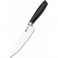 Кухонный нож шефа Bker Core Professional Chef’s Knife, 160 мм, сталь X50CrMoV15, рукоять пластик купить в Перми