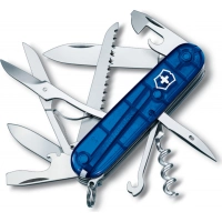 Нож перочинный Victorinox Huntsman, сталь X55CrMo14, рукоять Cellidor®, синий купить в Перми