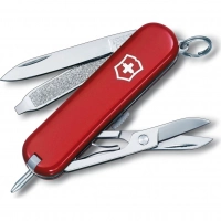 Нож перочинный Victorinox Signature, сталь X55CrMo14, рукоять Cellidor®, красный купить в Перми