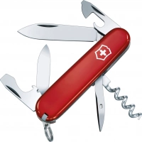 Нож перочинный Victorinox Tourist, сталь X55CrMo14, рукоять Cellidor®, красный купить в Перми