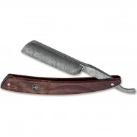 Опасная бритва Boker Damascus Curly Birch 6/8, сталь дамаск, рукоять коричневая береза купить в Перми